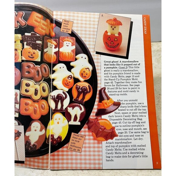 1983 Wilton Candy Making for Beginners Recipes and Instructions Booklet Vintage - Picture 4 of 6